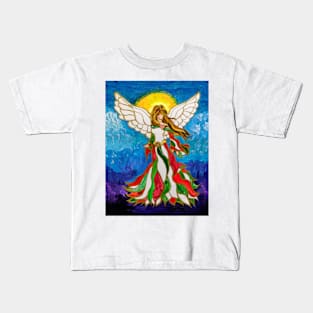 Italian Guardian Angel Princess Kids T-Shirt